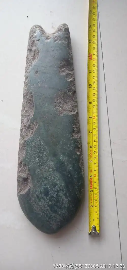 红山玉石斧子大红山石斧红山文化玉石斧子新石器时代玉器