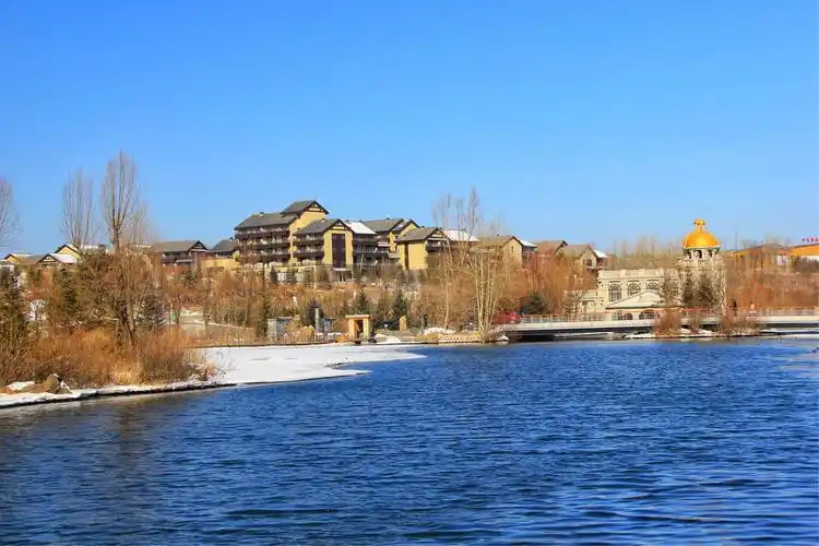 浪漫美丽的北方小镇