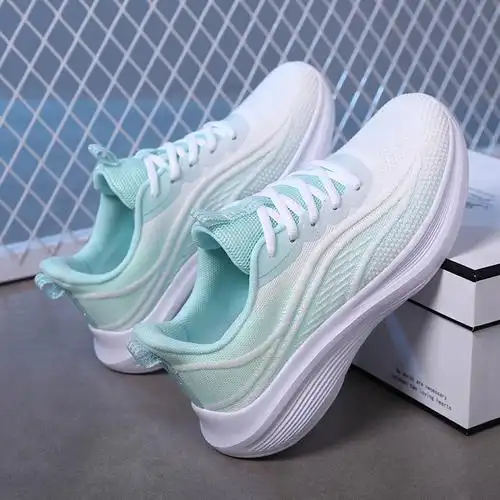 双星女鞋运动鞋男软底轻便防滑学生跑步鞋网面透气旅游休闲鞋春季