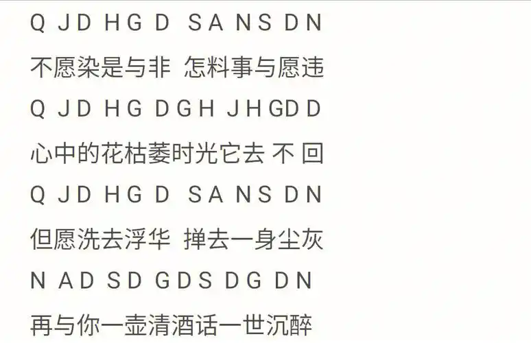 毛不易的香蜜主题曲《不染》谱子来咯#原神  #原神琴谱  #不染