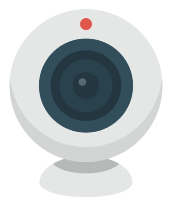 卡通可爱色彩摄像头素材