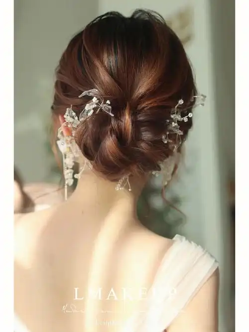 第100款仙气十足的新娘备婚发型