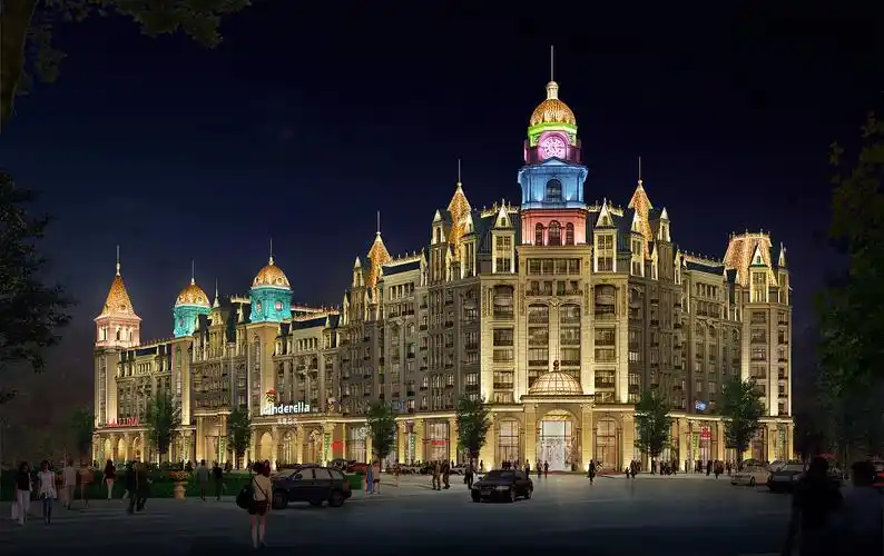 酒店外立面亮化