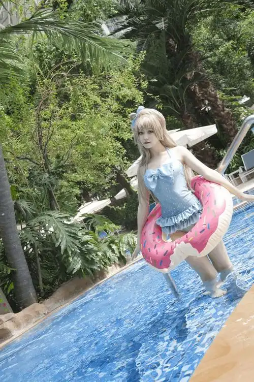 【cos正片】‖love live!南小鸟沙滩泳装‖by:kitty