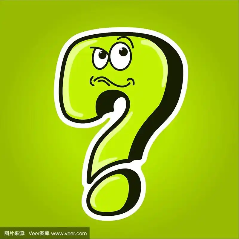 背景,卡通,问号,幽默,可爱的