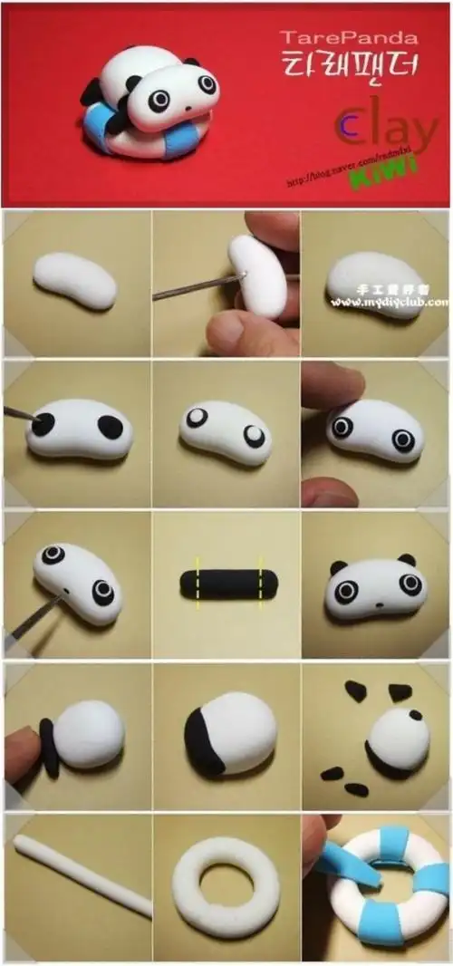 兔小贩>手工diy——粘土系列教程