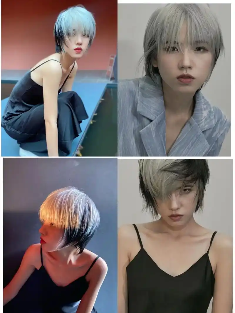 短发女孩一定要尝试的发色