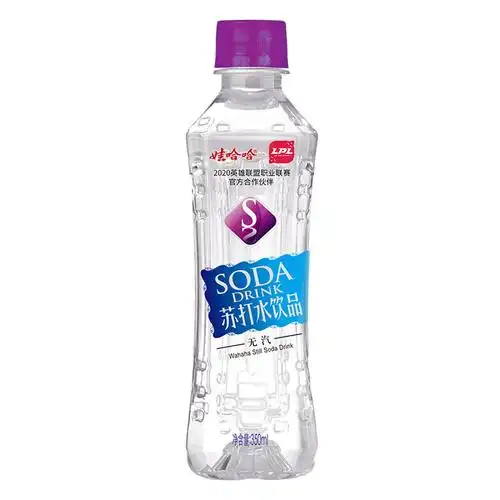 娃哈哈无汽苏打水饮料350ml24瓶国美超市甄选