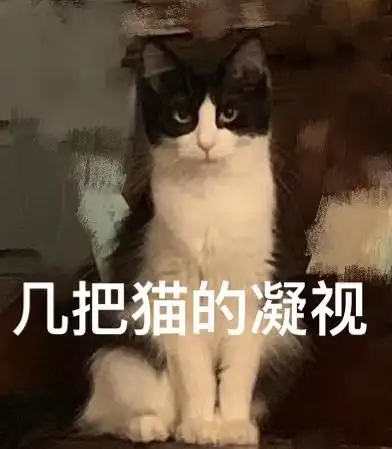 最近很喜欢用的一个表情包,忽然发现同款就在身边