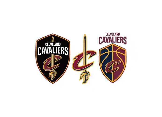 nba克利夫兰骑士队logo标志矢量图