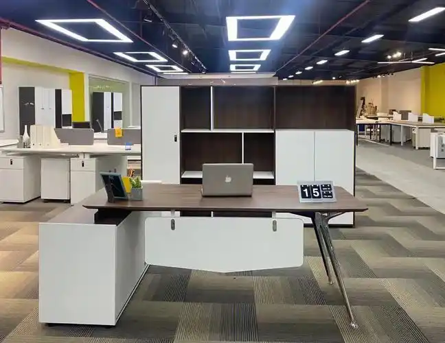 时尚简约现代单人办公室桌椅