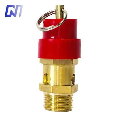 空压机安全阀泄压气泵气压安全阀红帽空气压缩机大功率配件排气阀