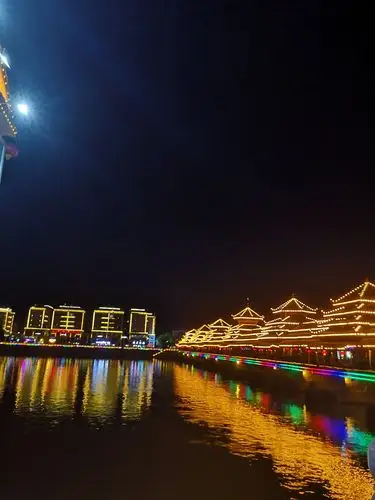 芷江夜景