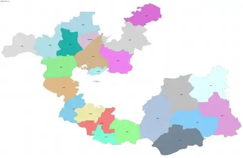 铜山区边界地图