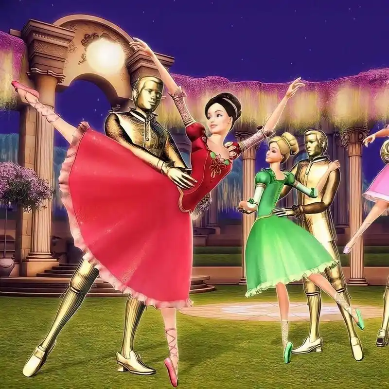 芭比之十二芭蕾舞公主动画电影剧照壁纸头像 02芭比之十二芭蕾舞