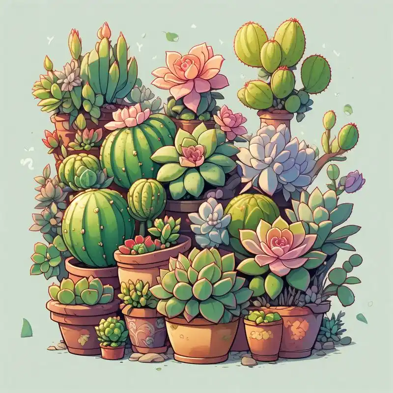 91 分享一组仙人掌头像,每一款都超有特色!