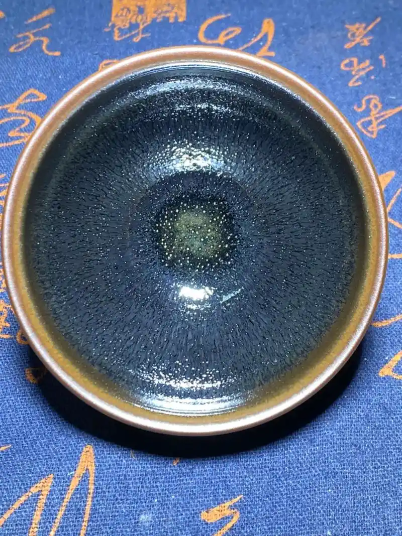 传统古法龙窑柴烧建盏主人杯 #黑瓷文化代表性作品 #高端茶 - 抖音