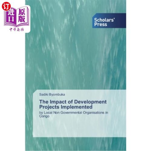 海外直订the impact of development projects implemented 发展项目