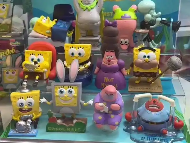 海绵宝宝玩具盲盒开箱