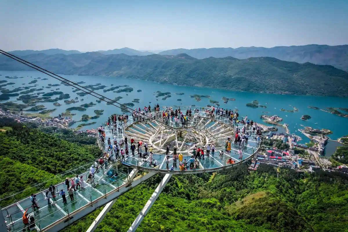 从三无之地到仙岛湖天空之城出圈,黄石阳新走出旅游致富新路