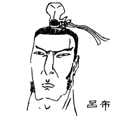 三国英雄吕布人物简笔画步骤图片大全画简笔画大全q版三国人物刘备简