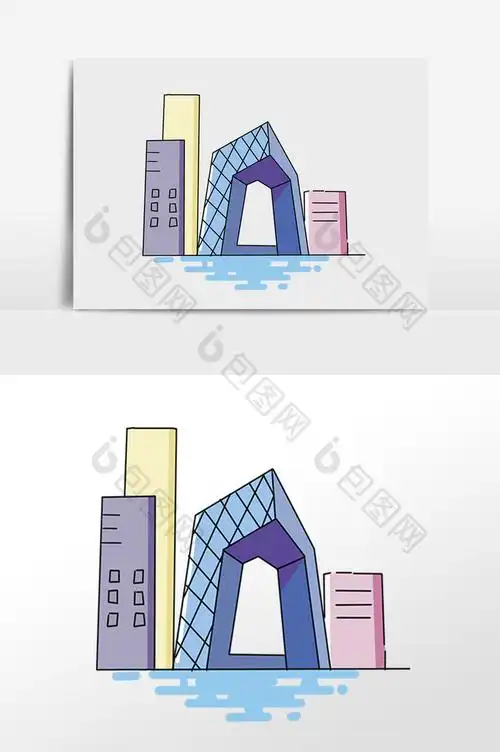 北京建筑简笔画 北京建筑简笔画代表性