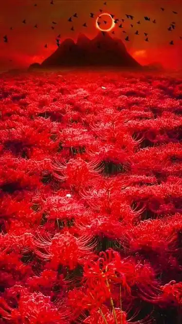 02彼岸花又名曼珠沙华它的花语是见花不见叶花叶永不相见它象征着