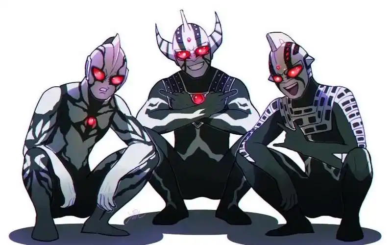 卡欧斯三兄弟vs奥特三兄弟(字幕)_哔哩哔哩_bilibili