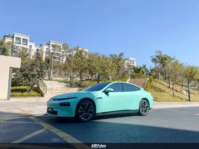 小鹏lb改色膜蒂芙尼蓝,温柔感满满_质感_颜色_公主