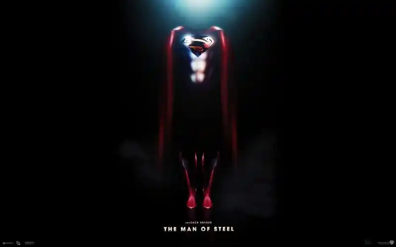 the man of steel in 1920×1200 pixel, red ste