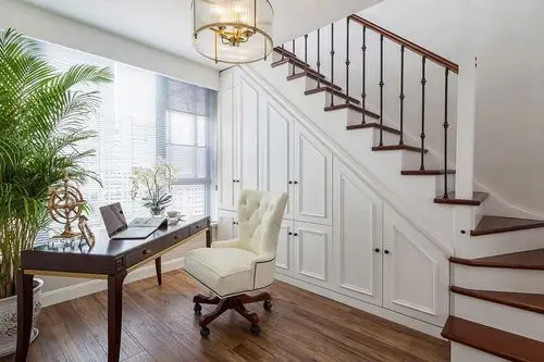 复式/跃层书房楼梯装潢图