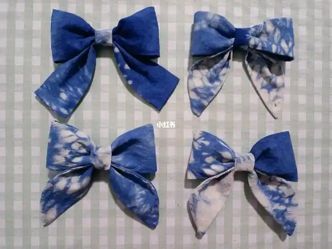 扎染蝴蝶结