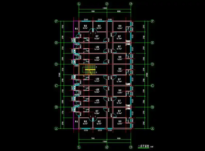 求出租屋及自住房设计,长26米*宽13米