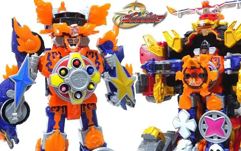 【手里剑战队忍忍者】来谈谈手里剑合体 dx激热大王&霸王激热大王ー的