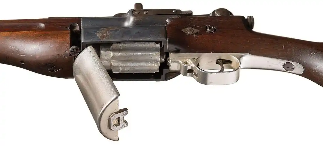 二战前的工业朋克美学,罕见的德国斯腾德巴赫半自动步枪