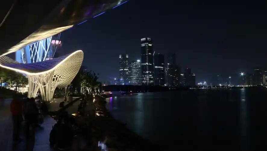 大亚湾珠江口夜色