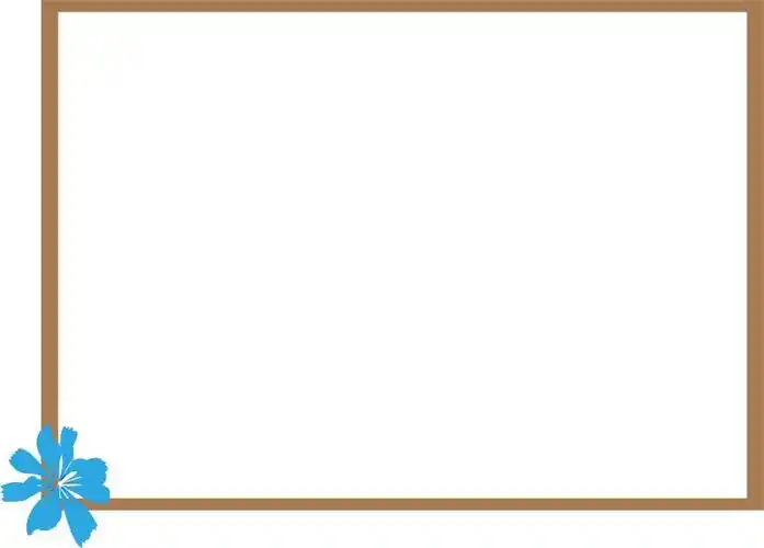 简洁大方边框