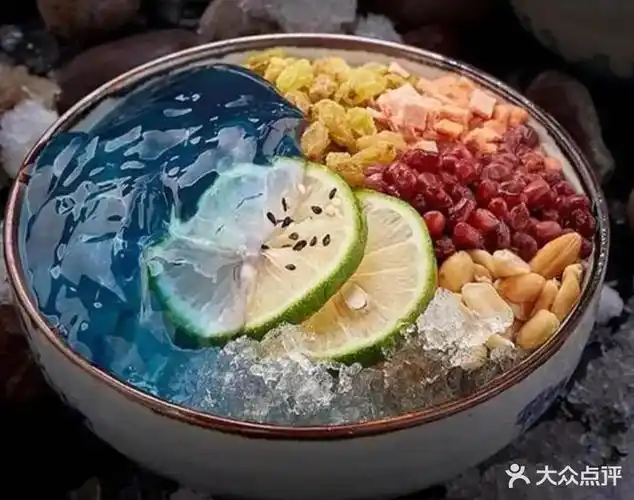香水柠檬冰粉图片