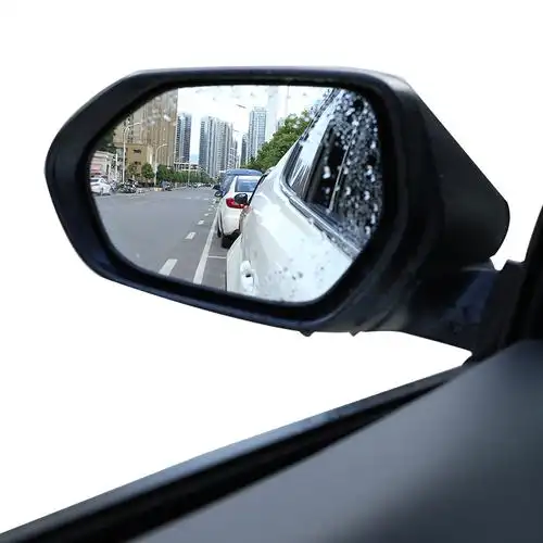 贴膜汽车后视镜防雨防水反光镜车贴玻璃起雾去除海绵擦