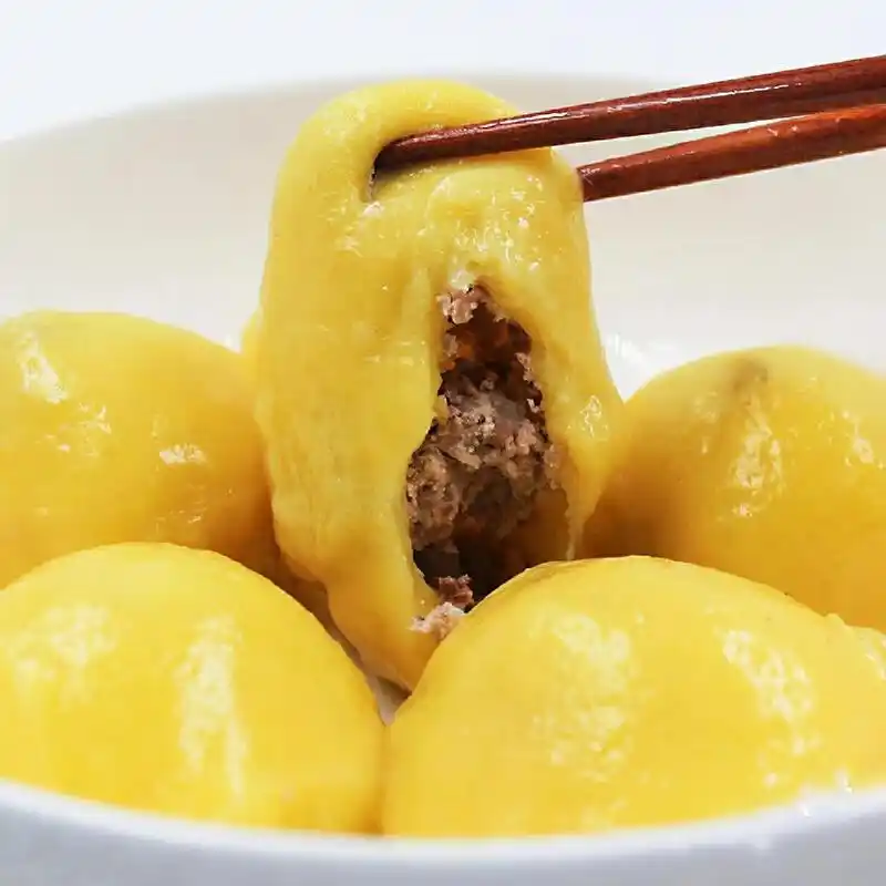 东北粘豆包 粘豆包,又称黄豆包或豆包.