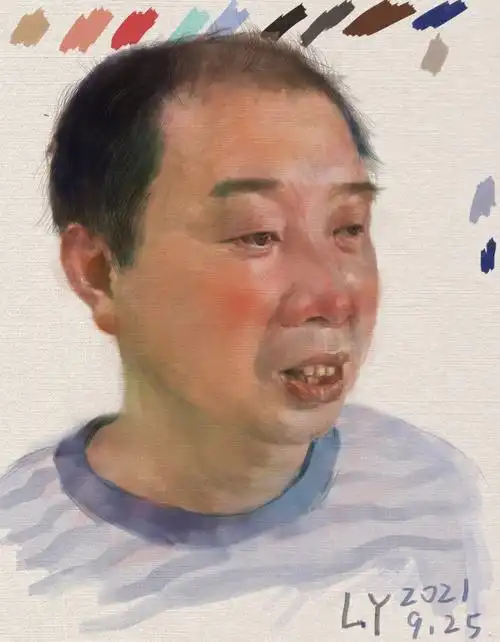 喝醉酒的小老头