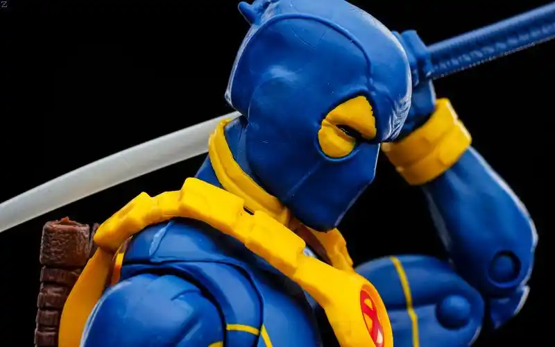 『造型展示』孩之宝 漫威传奇 蓝色战衣 死侍 hasbro marvel legends