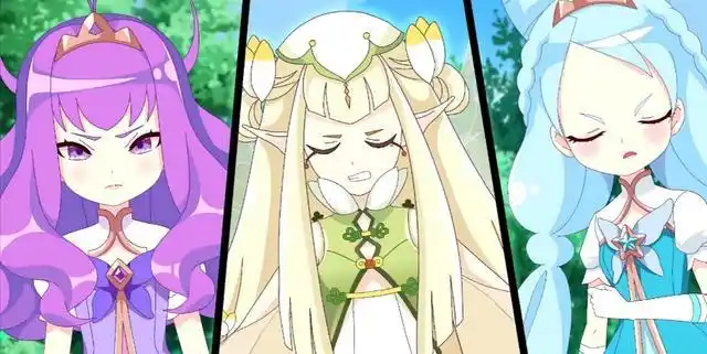 小花仙:莲花精灵王好有气场,人又仗义,一直护着她