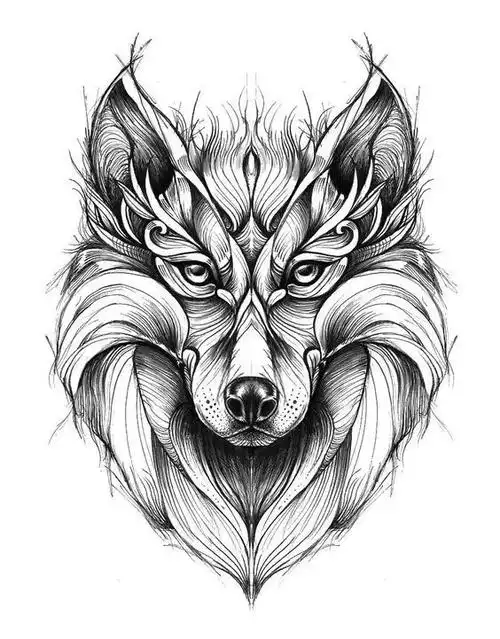 狼来了,50张"狼"手绘作品欣赏