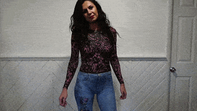 美女裸体逛街,竟然无人看出!_jen_衣服_女儿