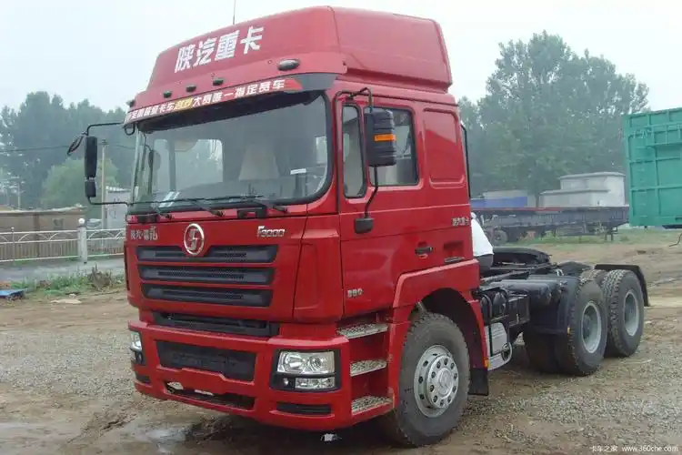 【图】陕汽 德龙f3000重卡 380马力 6x4 牵引车(sx4255nt324)_实拍