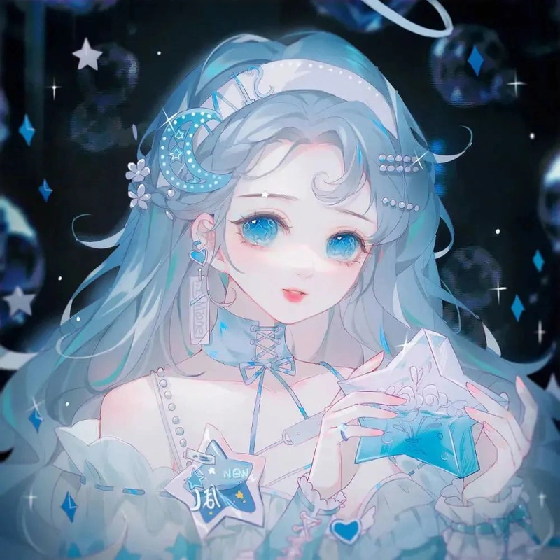 仙气动漫女生头像|总有人用心喜欢你