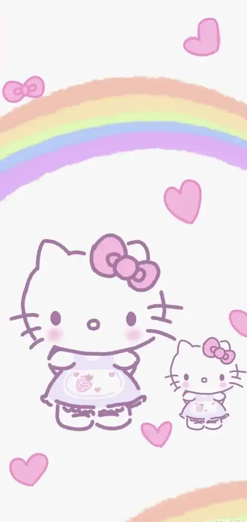 hello kitty 凯蒂猫壁纸2_手机壁纸_动漫卡通手机壁纸_我要个性网