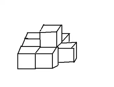 画一堆正方体怎么画简笔画