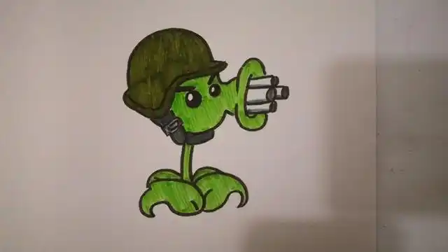 挑战!哥哥挑战一分钟画机枪射手,你们觉得哥哥画的怎么样